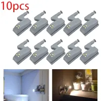 Universal LED Cabinet Light Kitchen Light Inner Hinge Light Suitable for Cabinets Bedroom Kitchen Closet Night Light