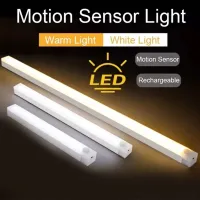 LED Motion Sensor Lamp Night Light USB Type-C Rechargeable Lamp Suitable For Bedroom Cabinet Wardrobe Lamp Staircase For Kitchen