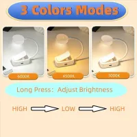 Booklights Forreading Inbed At Night Rechargeable Book Light Clip Onnight Reading Light Forbook-B51B