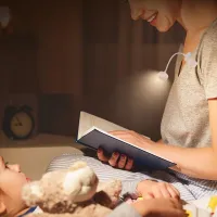 ABBY-Booklights Forreading Inbed At Night Rechargeable Book Light Clip Onnight Reading Light Forbook