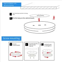 A98E-8X DIY LED Lamp Kit: Only Hardware Accessories NO 3D Printed Parts, Bright Light Energy-Efficient Custom Lighting
