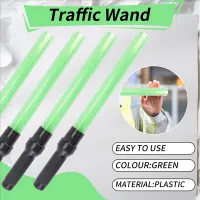 A19F-4Pack Traffic Wand 54Cm Led Traffic Control Wand Safety Light Wand With 2Flashing Modes Air Marshaling Signal Wand