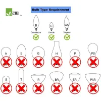 A21Q -Set Of 6 White Fabric Cloth Clip On Chandelier Lamp Shades, Replacement For E14 Wall Lamp Chandelier Home Decoration