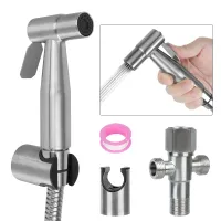 Handheld shower head Hand Bidet faucet Bidet sprayer set For toilet self cleaning For Bathroom hand sprayer Stainless Steel