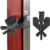 Portable Door Lock - Travel Hotel Lock, Privacy Door Lock for Any Doors, Anti-Theft Door Stopper for Home Security