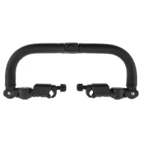 Stroller Bumper Bar Angle Adjustable Armrest Stroller Handle Multifunctional Stroller Bumper Handle Removable Stroller Crossbar