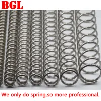 304 Stainless Steel Length 300mm 1pcs Compression Spring Wire Diameter 0.3-1.2mm Outer Diameter 2-16mm