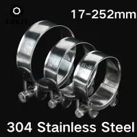 304 Stainless Steel Powerful Hose Pipe Tube Clamps Exhaust Air Water Pipes Durable Sealing Powerful Strength Repair Welding Tool