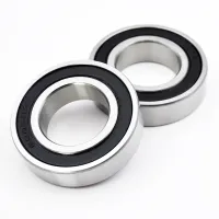 2pcs 6000 6001 6002 6003 6004 6005 6006 2RS RS Bearings 6000RS 6001RS 6002RS 6003RS 6004RS 6005RS Deep Groove Ball Bearing