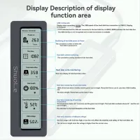 SHuoLe M. 2 NVME/NGFF Dual Protocol SSD Enclosure with Display Screen Intelligent Digital Health Detection Type-C 3.2 10Gbps