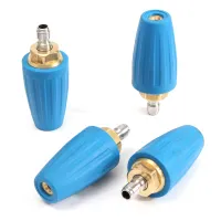 High-Pressure Washer Nozzle 360 Rotating High Pressure Water Spray Nozzle Garden Rotary Turbo Sprinkler System Hose Valve