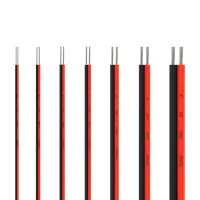 2 PIN Electrical Wire Tinned Copper PVC Insulated Red Black Cable For Single Color LED Strip Light Extension Wire 18/26/28 AWG