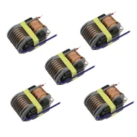 5Pcs 15KV High Frequency Voltage Inverter Voltage Coil Arc Generator Step up Boost Converter Power Transformer
