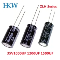 10PCS  ZLH Series 35V1000UF 15000UF 2200UF Rubycon Electrolytic Capacitor 105℃ Miniaturized Long Life Low Impedance  NEW