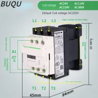 Schneider AC contactor 220v 25a LC1D25 LC1D32 LC1D38 B7C F7C M7C Q7C 24v 110v 220v 380v