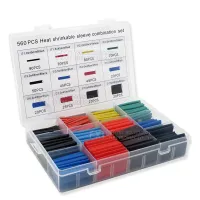164PCS 127PCS 328PCS 530PCS Heat-shrink TubingThermoresistant Tube Kit ibuw Electrical Connection Wire Cable Insulation Sleeving