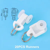High Quality Curtain Track Quiet Runners for Dooya S Curtain Track Electronic Curtain Accessory 20PCS,Tuya Smart Track System