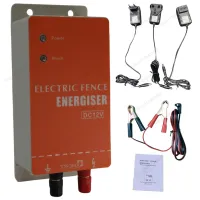Electric Fence 0.5 Joules Low Impedance Energizer For Livestock Sheep Poultry Pet Animals Electric Fence Pulse Controller Device