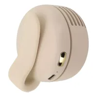 Misting Fan Portable Fan Waist Fan Cooling Fan Cycling Outdoor Travel Camping 3 Gears 900mAh Pink Portable Home Supplies