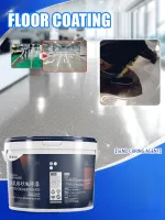 Solventfree Self-leveling Flat Epoxy Floor Paint Wear-Resistant Waterproof Color Sand Floor Coating Imitation Marble Paint