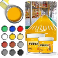 Waterproof Water-Based Epoxys Floor Paint 300g Quick Dry Anti-Slip Environmentally Friendly Concrete Floor Paint for Home Garage