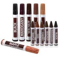 8 Colors Waterproof Furniture Touch Up Paint Tools Scratch Stain Paint Peeling Repair Marking Pen Large Capacity Marker Pen