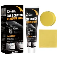 120ml Automobile Glossy Shine Wax Remove Stains Car Paint Scratch Repair Cleaning Kit Quick Fix Paint Repair Polishing Wax
