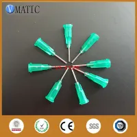 Free Shipping Best Selling 100Pcs Industrial 18G Green Color Dispensing Needles Stainless Steel Tips 1/2 Inch