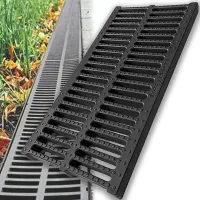 50*20High strength Resin plastic kitchen sewage ditch drainage sewer trench plate grid rainwater grate rectangular manhole cover