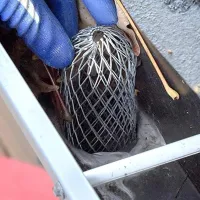 1Pc Rain Gutters Roof Guard Filters Expand Aluminum Filter Strainer Stops Blockage Leaf Drains Debris Drain Net Cover