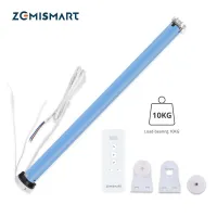 Zemismart Zigbee 2N Smart Roller Shade Blinds Motor for 38mm Tube Works with Tuya Smart Life App Alexa Google Home Voice Control