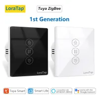 LoraTap ZigBee Curtains Roller Shutters Blinds Switch Control Connected Motor Google Home Alexa Electric Window Tuya Smart Life