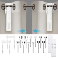 Zigbee Smart Curtain Driver Robot For Roman I Type U Type Curtains Track Alexa Google Home Control Zemismart Motor Drivers