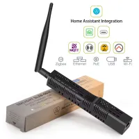 SMLIGHT SLZB-06M Zigbee 3.0 to Ethernet,USB,and WiFi Gateway Coordinator with PoE,works with Zigbee2MQTT,Home Assistant,ZHA