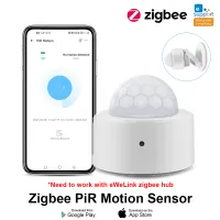 Zigbee 3.0 Smart Pir Motion Sensor Movement Human Body Infrared Detector Security Alarm Sensor Works With EWelink Home Assistant