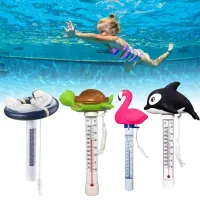 Floating Pool Thermometer Cute-shaped Thermometer for Outdoor and Indoor Swimming Pools Spas Hot Tubs Thermometer