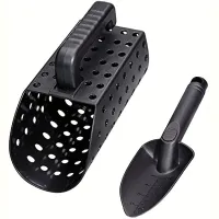 Metal Detector Sand Scoop and Shovel Set Digging Tool Accessories for Underground Metal Detecting Gold Treasure Detector