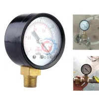 Vacuum/Air Pressure Gauge Mini Dial Dual Scale Dial 1/4 