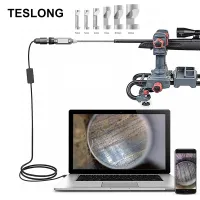 Teslong NTG100H 5mm Lens Rigid Rifle Borescope 26-Inch-Long Rod Visual Barrel Inspection Tool with 6 Mirrors