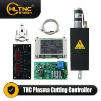 Sales Plasma Cutting Machine Kit THC Lifter JYKB-100 DC24V+Torch Height Controller SF-HC25K For Plasma Z Axis Lifter ﻿CNC Router