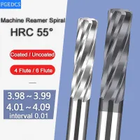 Carbide Machine Reamer Spiral 4.01 4.02 4.05 4.06 4.07 4.08 4.03 3.98 4.09 Metal Cutter 4Flute CNC Chucking Reamer Cutting Tools