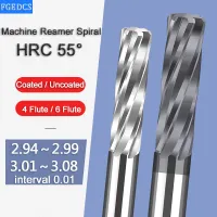 Carbide Machine Reamer Spiral 2.943.01 3.02 3.04 3.05 3.06 3.07 3.08 2.96 Metal Cutter 4 Flute CNC Chucking Reamer Cutting Tools