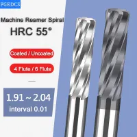 Carbide Machine Reamer Spiral 2.0 1.91 1.92 1.93 1.94 1.95 1.96 1.97 1.98 Metal Cutter 4 Flute CNC Chucking Reamer Cutting Tools