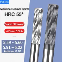 Carbide Machine Reamer Spiral 6.01 5.91 5.92 5.93 5.94 5.95 5.96 5.97 5.98 Metal Cutter 6Flute CNC Chucking Reamer Cutting Tools
