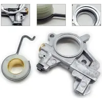 Auto Oiler Assembly Oil Pump For 046 Ms460 Ms461 Ms441 1128640 Oil Pump CHAIN SAW Parts CHAINSAWS AUTO OILER SET