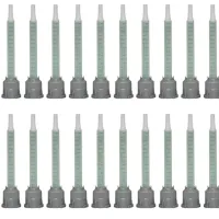 20 Pieces Mixing Nozzles Adhesive Cartridges Tip For 50Ml Resin Mixer Adhesive Applicatior 16-,1:1 Ratios