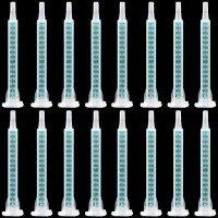 A25F-50Pcs Epoxy Adhesive Mixing Nozzle Static Mixing Nozzle Mb6-16 Mixing Tube (1:1Ratio) For AB Glue Liquid Mixer