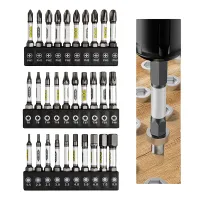 1/4 Screwdriver Bit Set Impact Drill Batch Head Torx Hexagonal Cross Head Magnetic Tamper Proof Screwdriver Bits