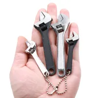 Mini 2.5/4 Inch Adjustable Spanner Open-End Wrench Tools Small Wrench Portable Key Tool Set Can Be Carried With You