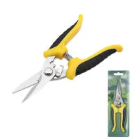 Stainless Steel Electrician Scissors Manually Shears Groove Cutting Wire Plate For Electrician Maintenance Plastics Hand Tools